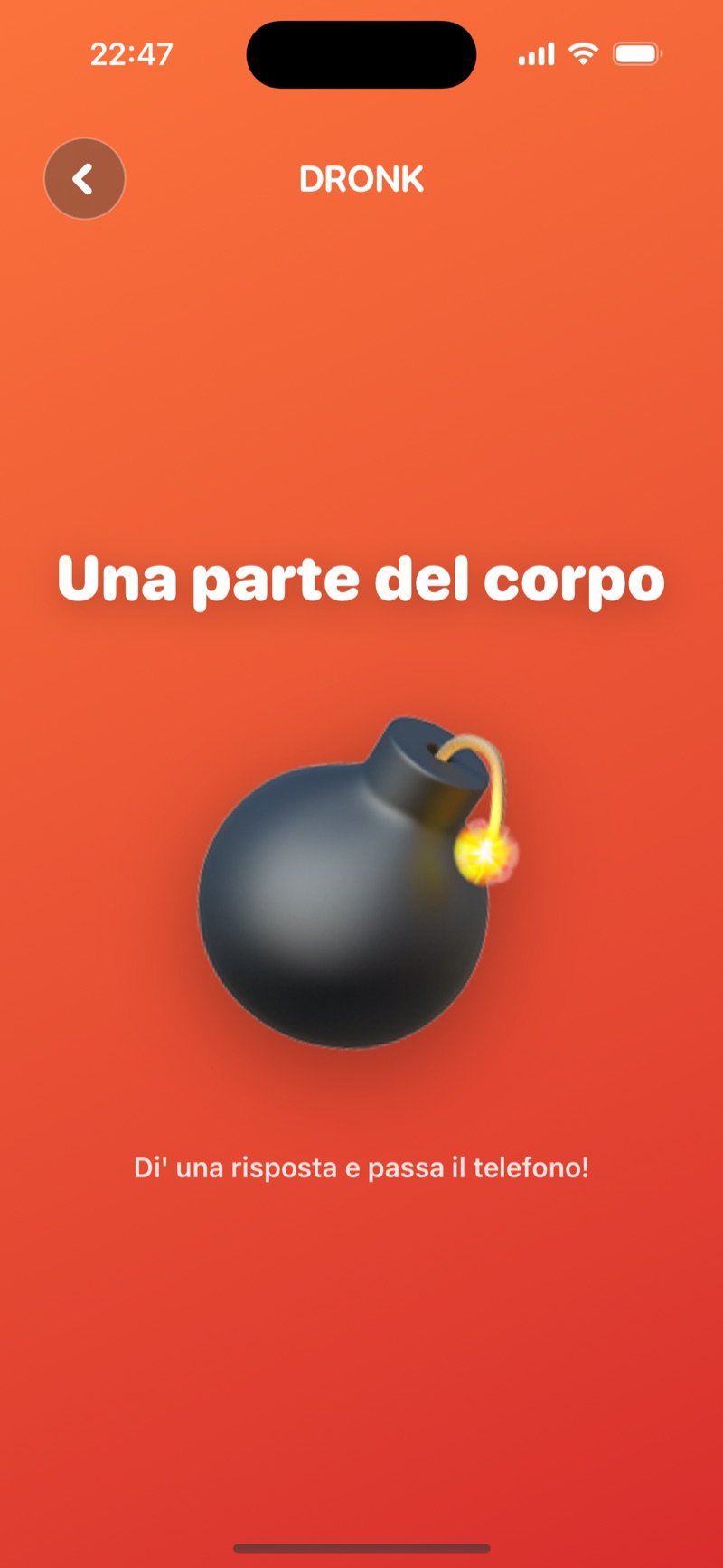La Bomba in Dronk: passa il telefono prima che la bomba esploda
